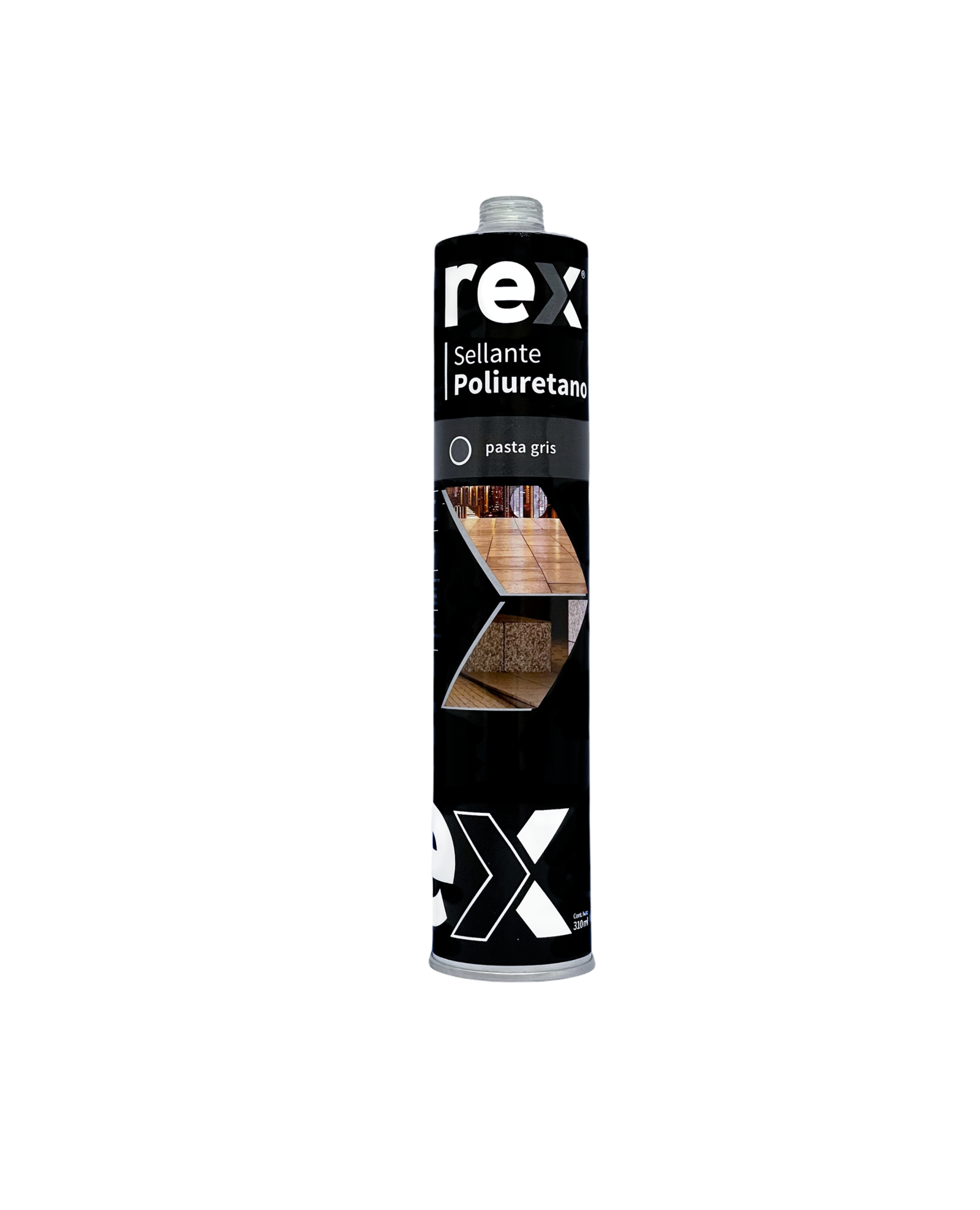 Rex Sellante De PU Gris RF228 Cartucho 310 Ml Lautaro SPA