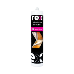 Rex Adhesivo De Montaje Cartucho 300ml