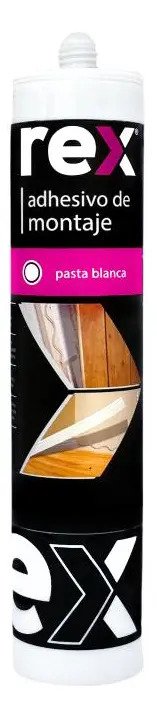 Rex Adhesivo De Montaje Cartucho 300ml - Imagen 2