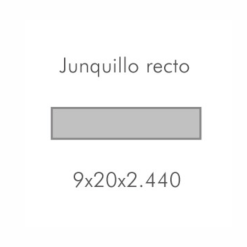 Alternative view of JUNQUILLO RECTO JR-3 PREPINTADO 9X20X2440 mm