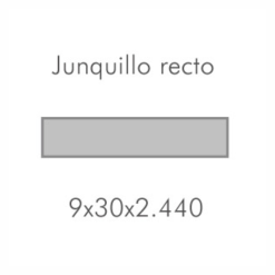 Alternative view of JUNQUILLO RECTO JR-4 PREPINTADO 9X30X2440 mm