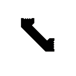 Cornisa MZ31 30X30mm - Imagen 3