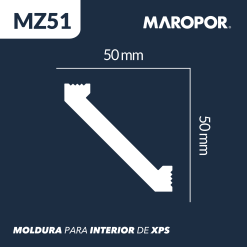 Alternative view of Cornisa MZ51 50x50mm