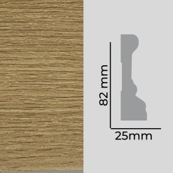 GUARDAPOLVO GP387 MDF FOLIO EVOKE CLASSIC 25X82X2440mm