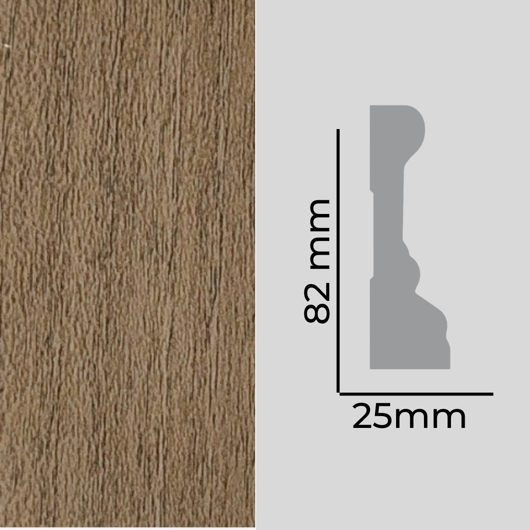 GUARDAPOLVO GP387 MDF FOLIO LIGHT LANGLEY 25X82X2440mm
