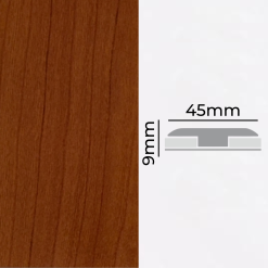CUBREJUNTA TRANSICIÓN MDF FOLIO CEREZO PERAL 9X45mm