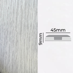CUBREJUNTA TRANSICIÓN MDF FOLIO EVOKE CONCRETE 9X45mm