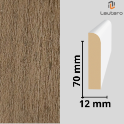 GUARDAPOLVO MDF GP22 FOLIO LIGHT LANGLEY 12X70X2440mm