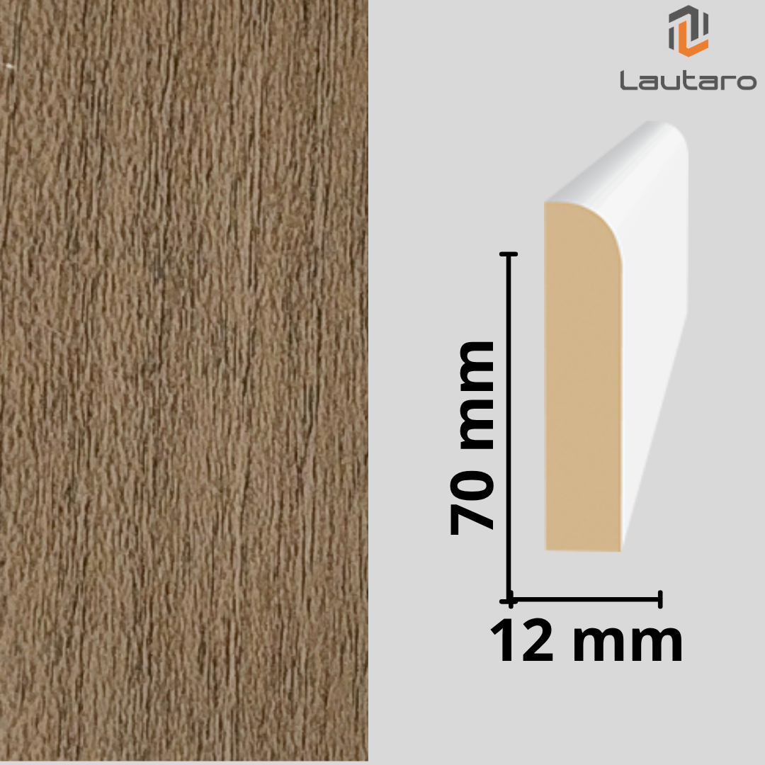 GUARDAPOLVO MDF GP22 FOLIO LIGHT LANGLEY 12X70X2440mm