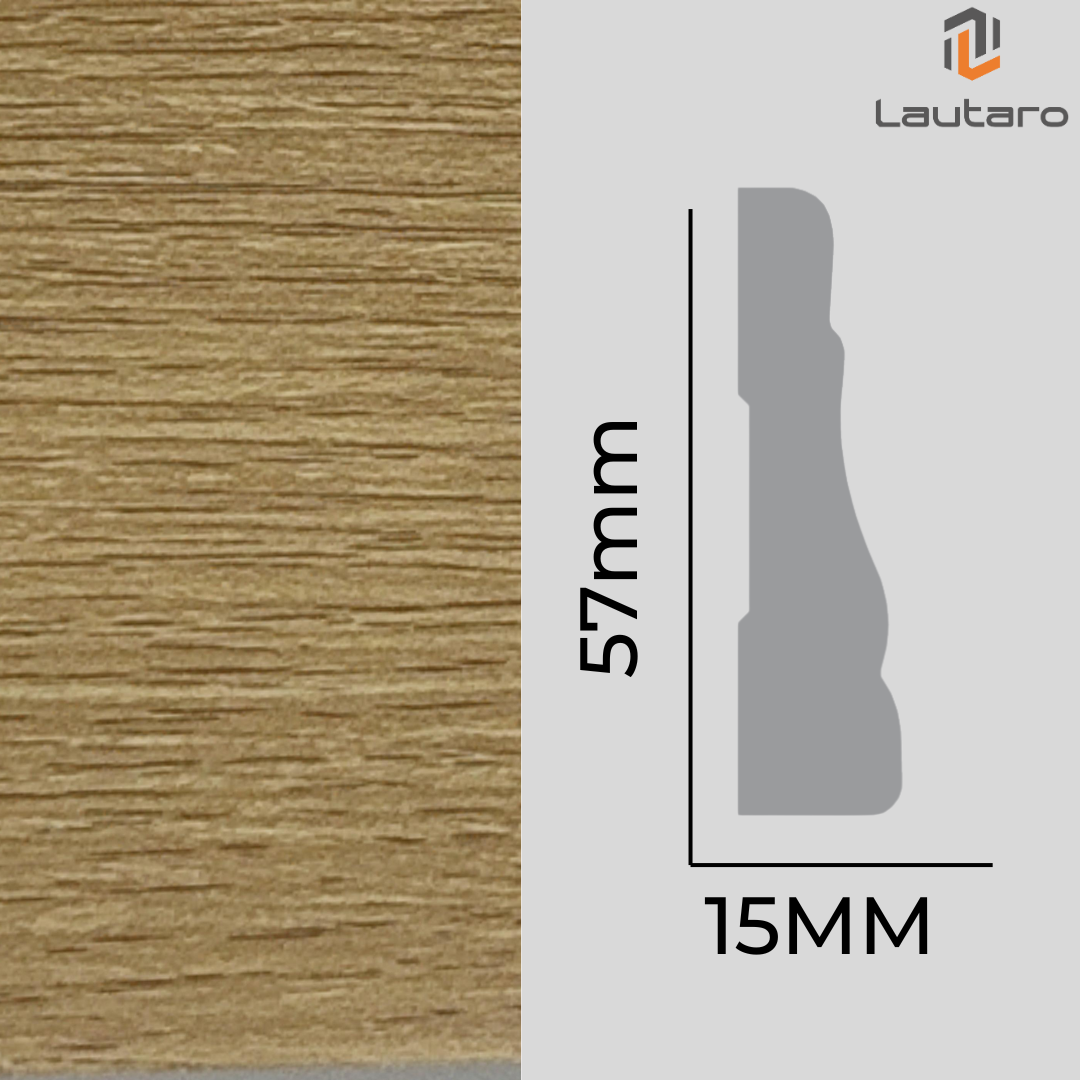 PILASTRA PL239 MDF FOLIO EVOKE CLASSIC 15X57X2440mm