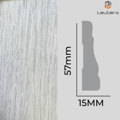 PILASTRA PL239 MDF FOLIO EVOKE CONCRETE 15X57X2440mm