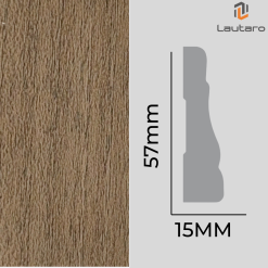 PILASTRA PL239 MDF FOLIO LIGHT LANGLEY 15X57X2440mm