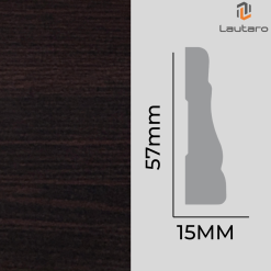 PILASTRA PL239 MDF FOLIO WENGUE 15X57X2440mm