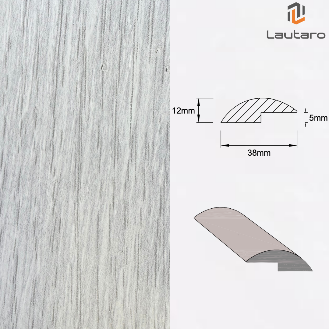Cubre junta de Compensación MDF Folio EVOKE CONCRETE 12X38X2400mm