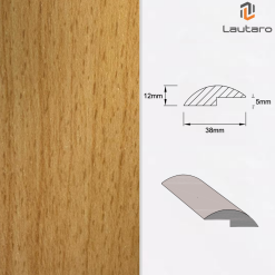 Cubre junta de Compensación MDF Folio HAYA NEW 12X38X2400mm