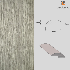 Cubre junta de Compensación MDF Folio KOBE AVORIO 12X38X2400mm