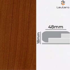 Nariz de grada MDF Folio CEREZO PERAL 18x48x2400mm