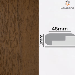 Nariz de grada MDF Folio EUCALIPTO 18x48x2400mm