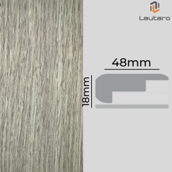 Nariz de grada MDF Folio KOBE AVORIO 18x48x2400mm